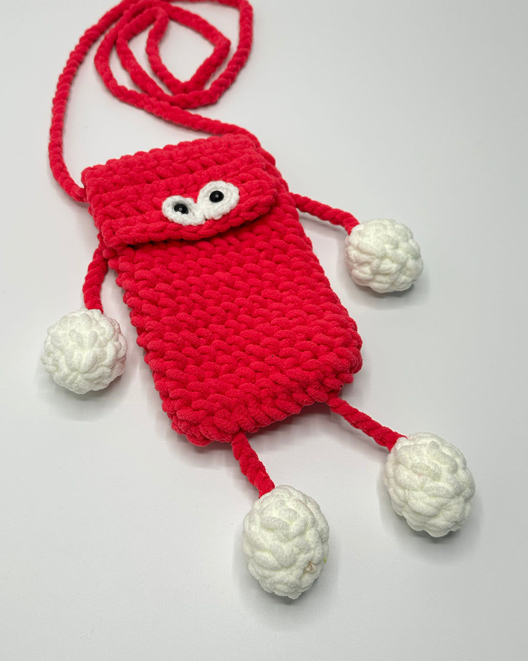 Hartouka Little Monster Crochet Bag