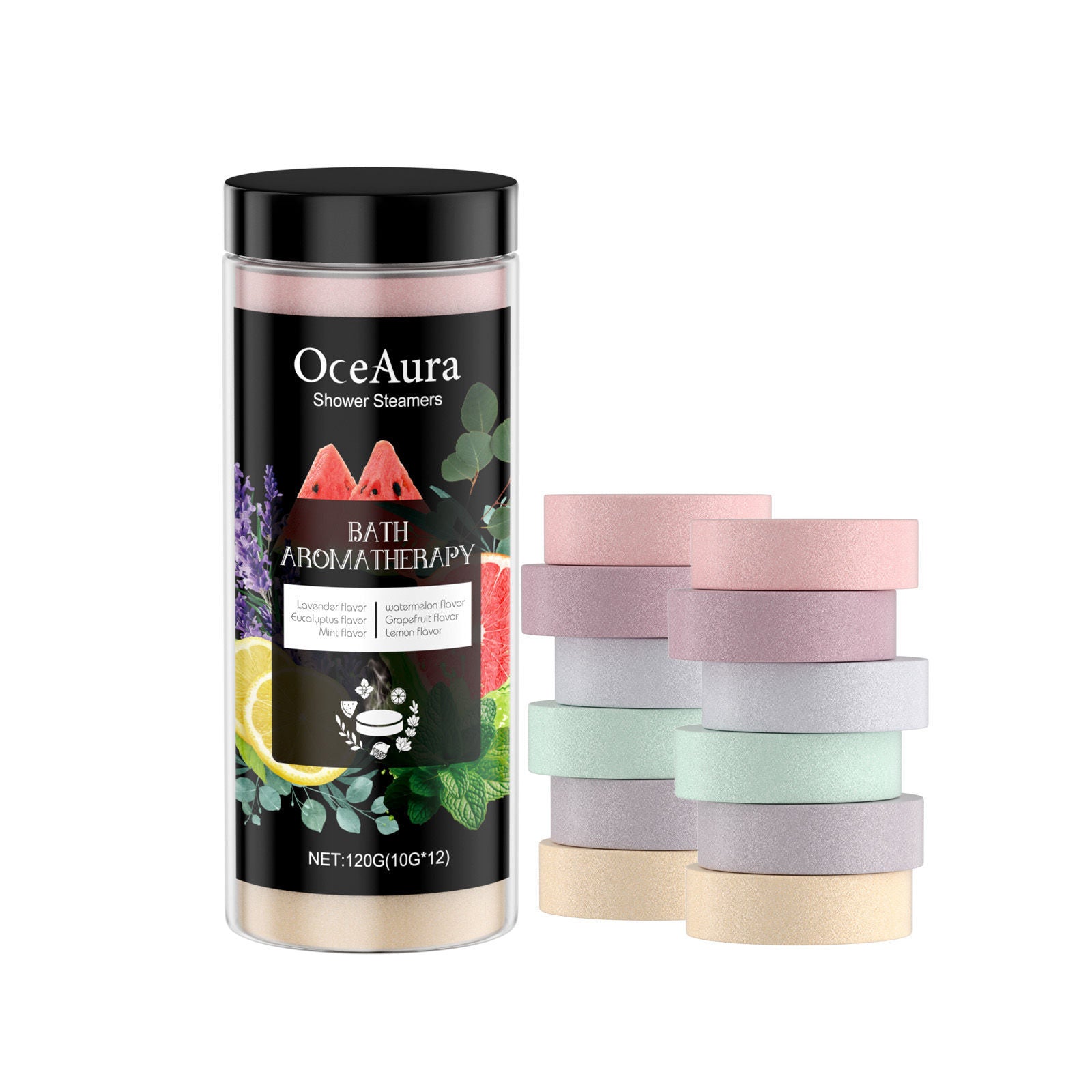 Aromatherapy Steam Shower, Body Cleansing, Relaxing Fragrance, Moisturizing Spa ,1 set