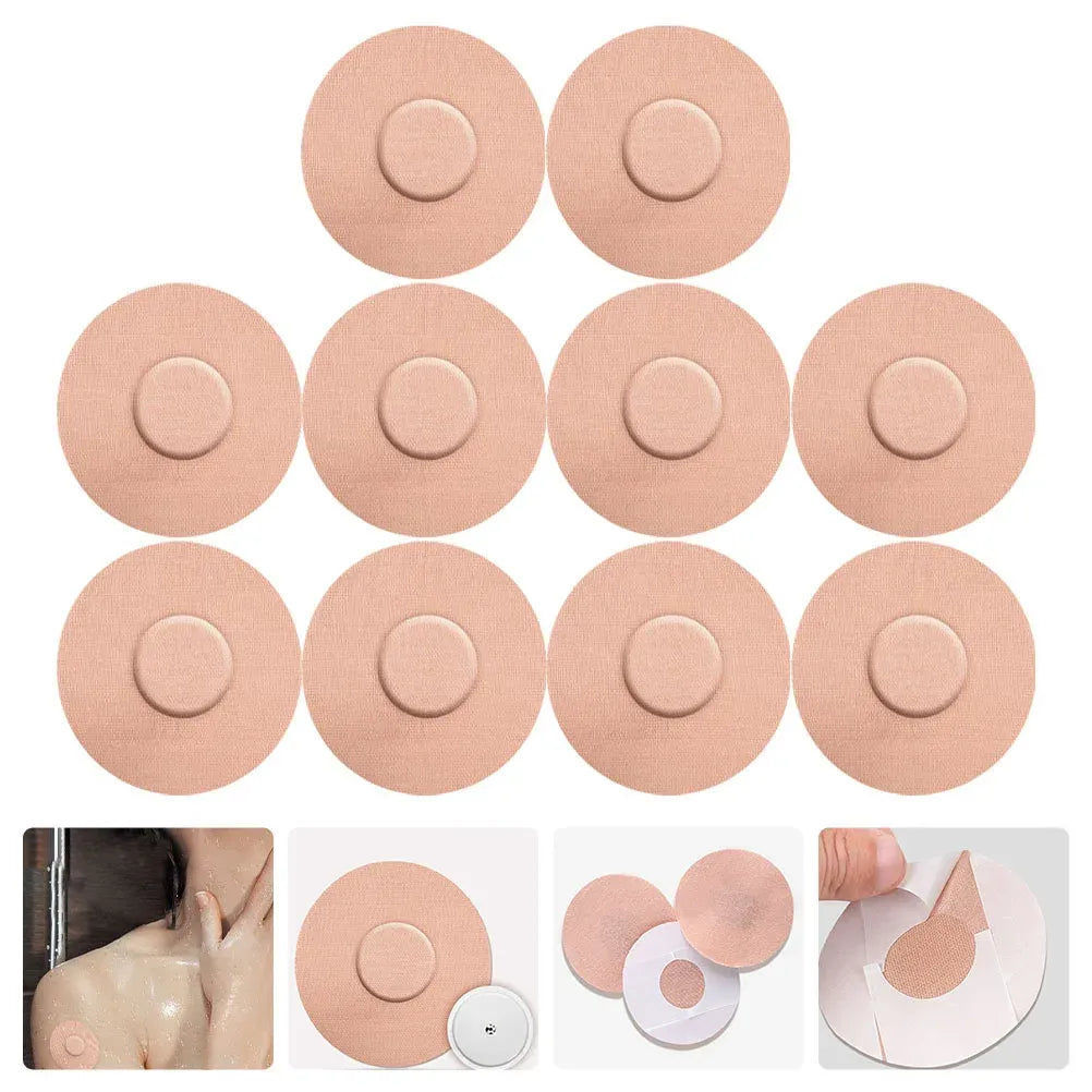 20 Pack Waterproof Sports Sensor Covers Anti Drop Adhesive Fixed Patches