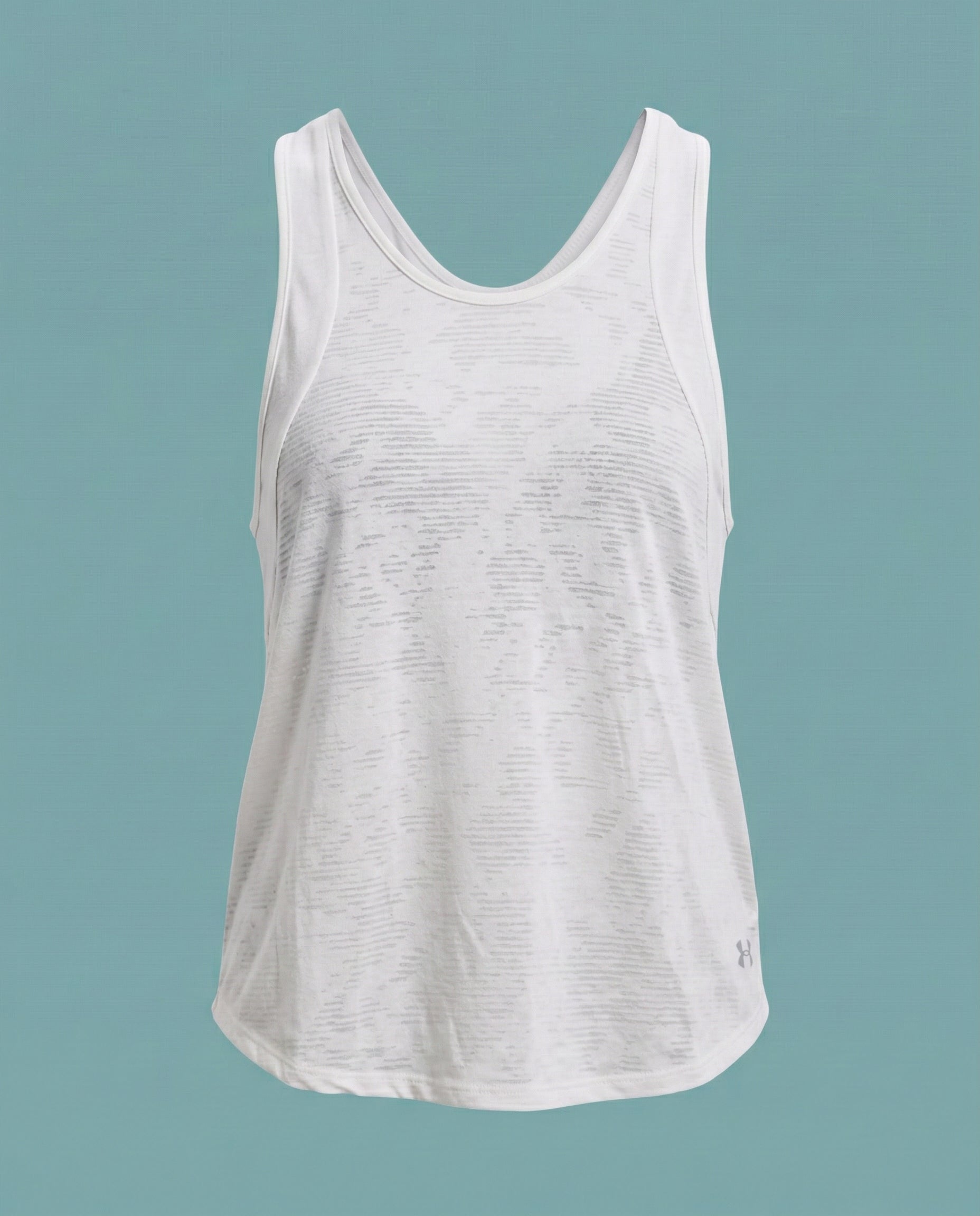 Under Armour White Open-Back T-Shirt