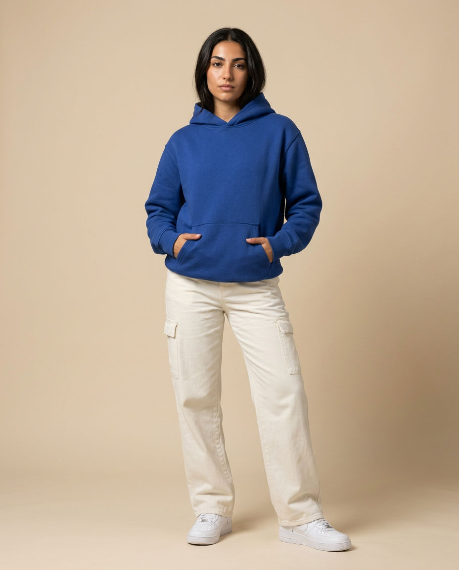 Okapi Blue Canopy Hoodie