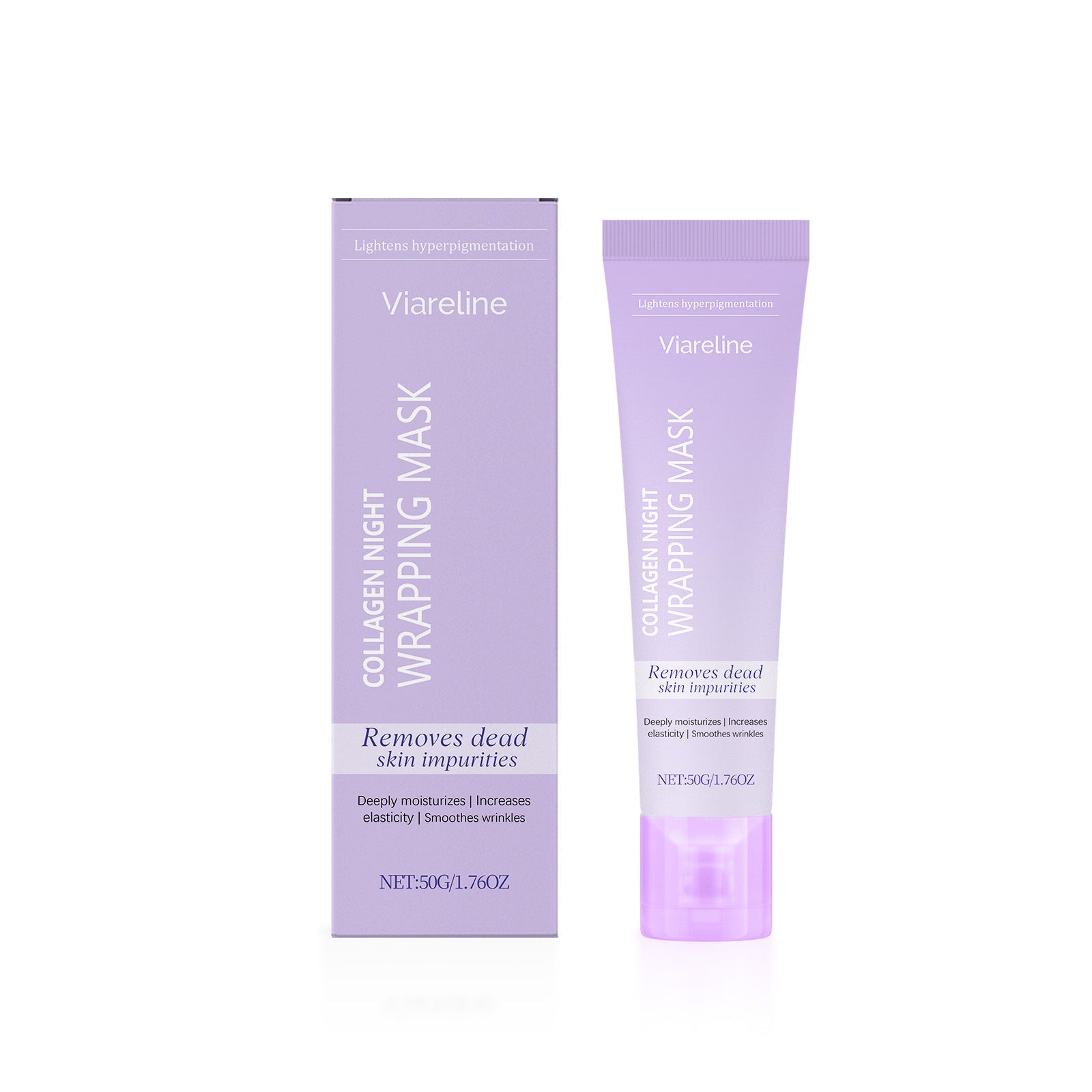 Collagen Peel-Off Mask, Hydrating Moisture, Skin Elasticity, Clear & Smooth ,50g