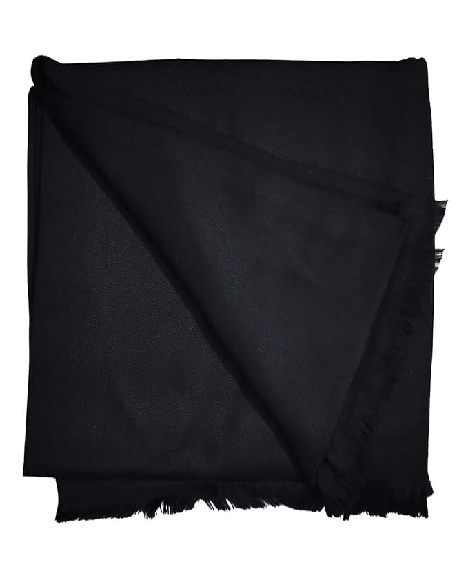 Men's Dhariwal Plain Woolen Handloom Lohi/Shawl (48" X 102")