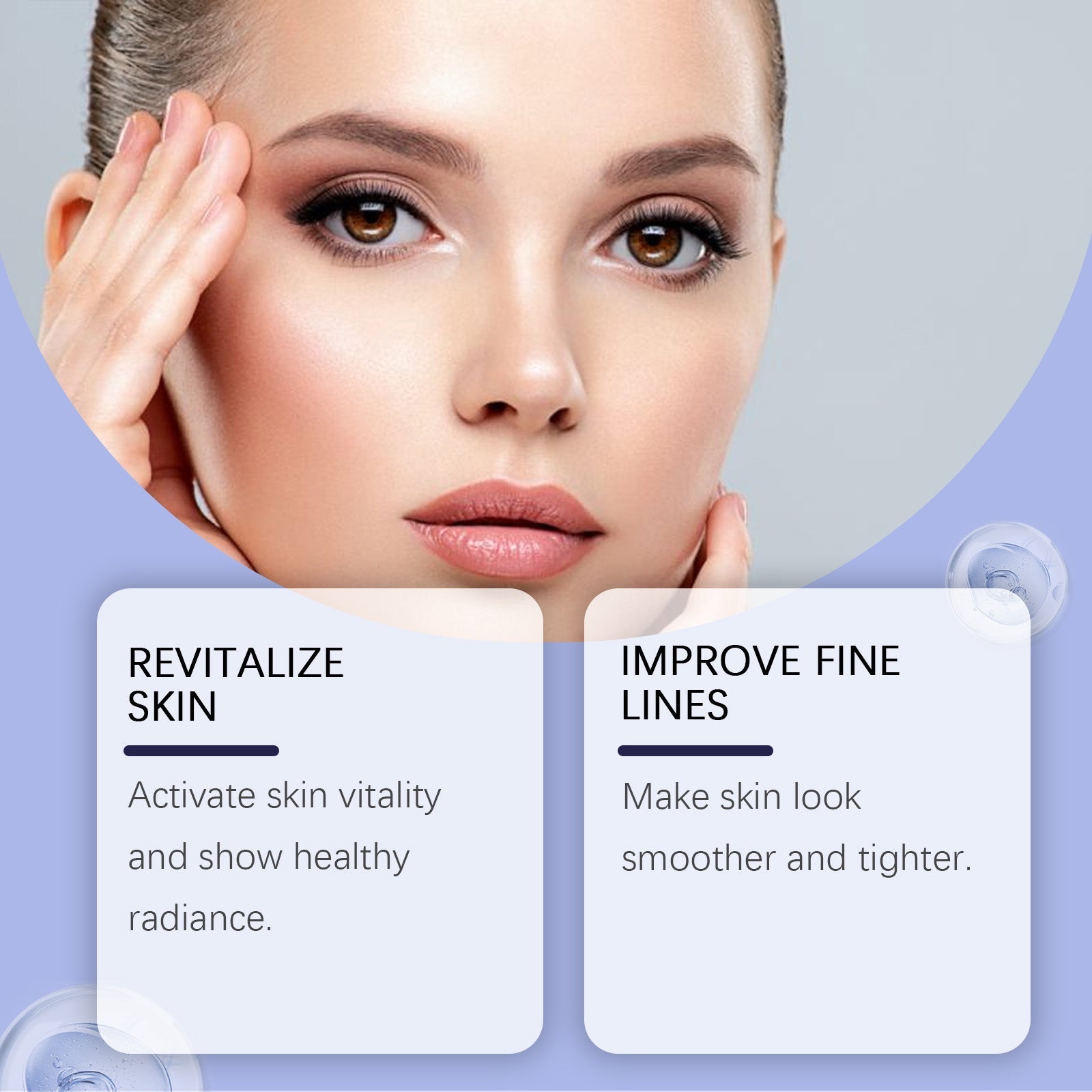 Copper Peptide Facial Essence, Hydrating, Nourishing, Anti-Aging, Glowing Skin ,30ml