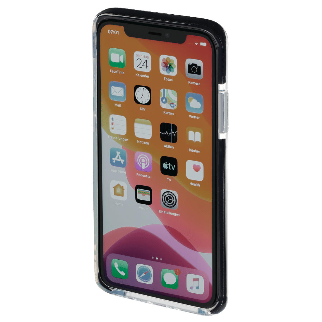 HAMA 188809 Protector cover for  iPhone 12, black