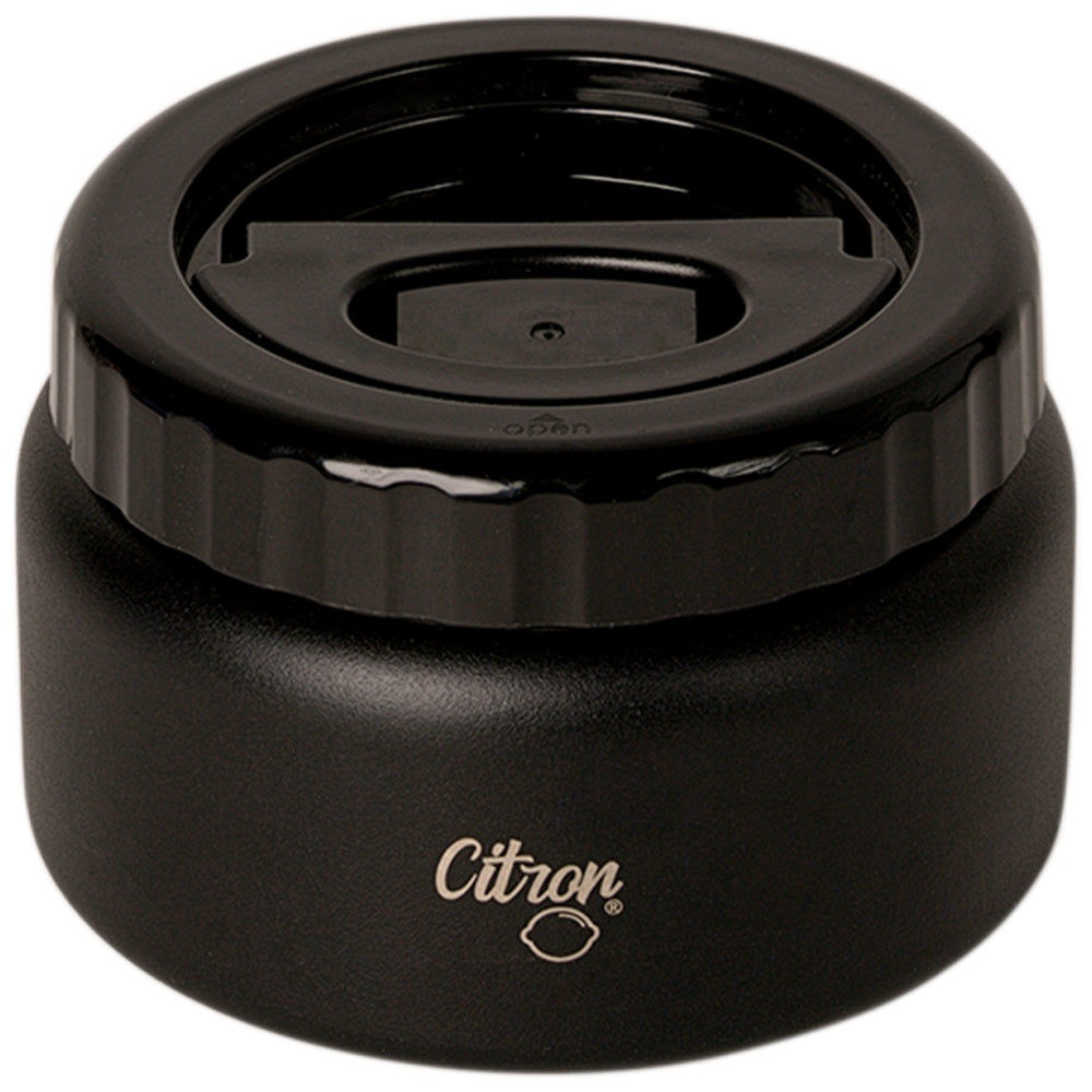 Citron Food Jar Insulated Stainless Steel 250ml - Black