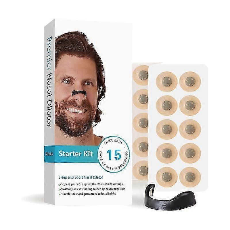 Breathing Nasal Strip Start Kit Anti-Snoring Strip Ventilation Nasal