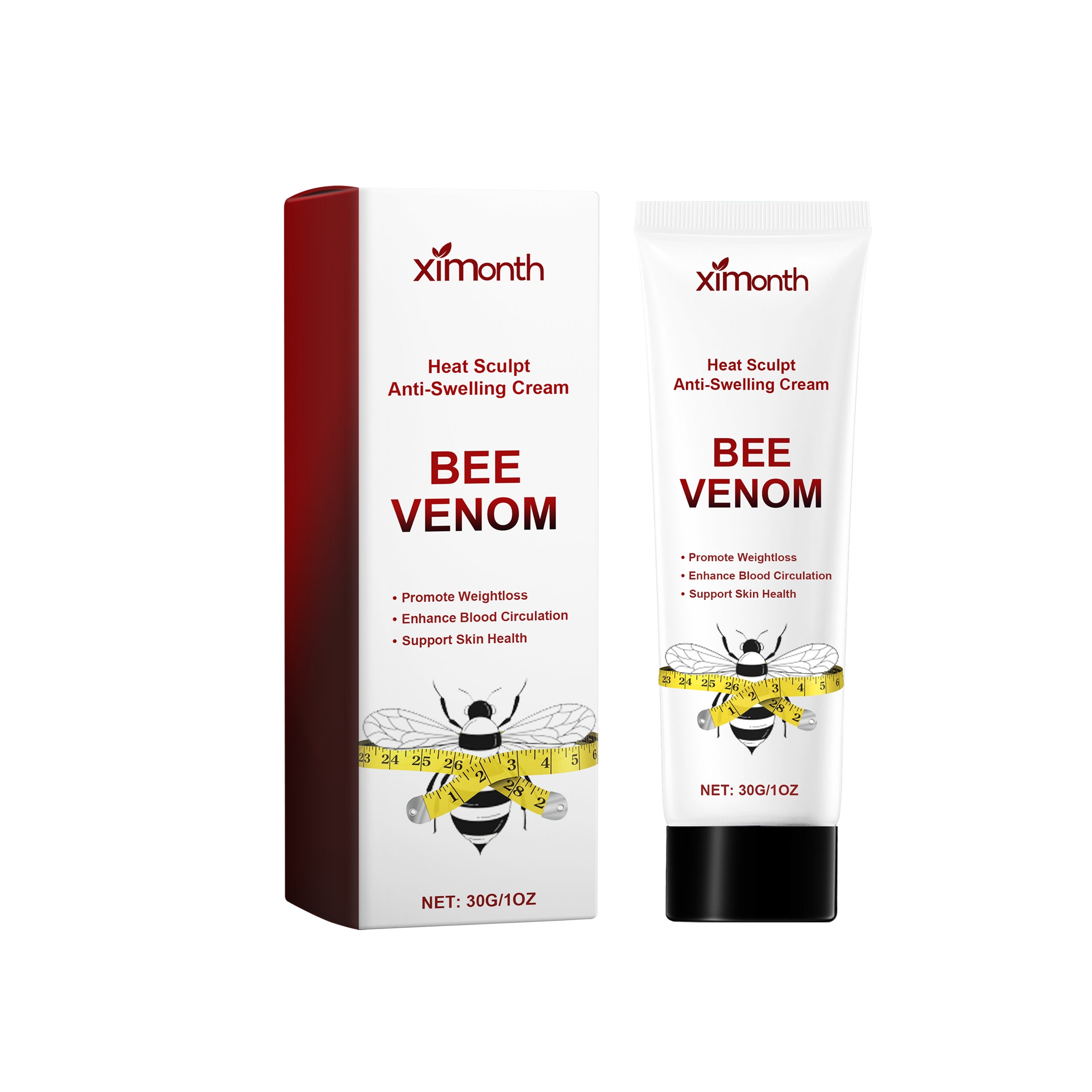 Transform Your Body with Heat Sculpt Anti-Swelling Cream, Boost Circulation, Firm & Tone ,30g