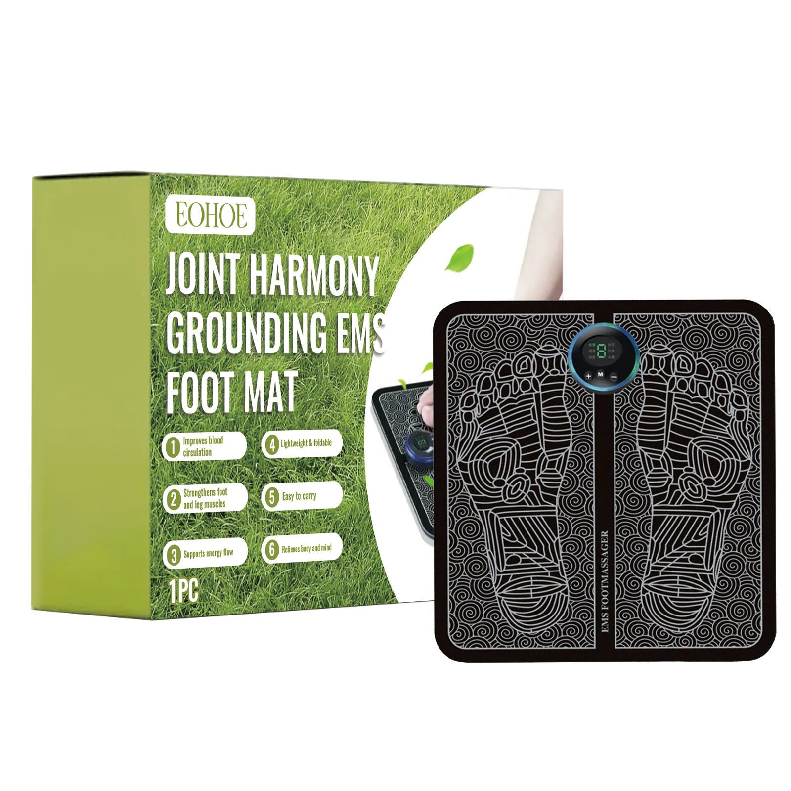Revitalize Your Feet with EMS Foot Care Device, Portable, Easy to Use ,1pcs