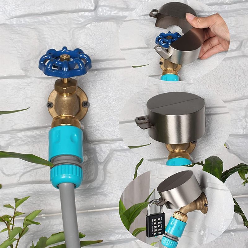 Outdoor Faucet Lock Cover Gate Valve Locking Device Water Spigot Lock
