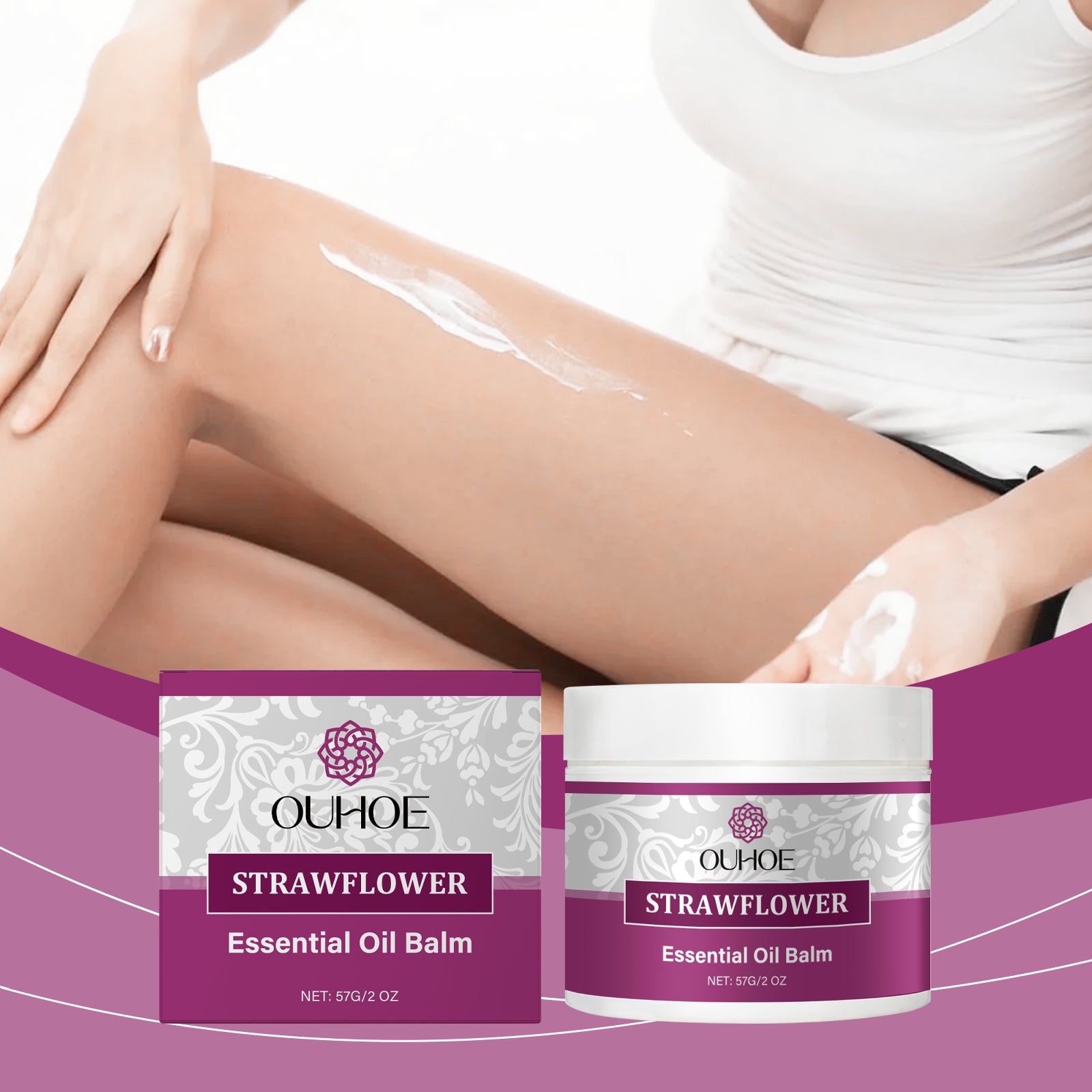 Body Care Moisturizing Cream, Hydrating, Nourishing, Softening, Daily Skin Care ,57g