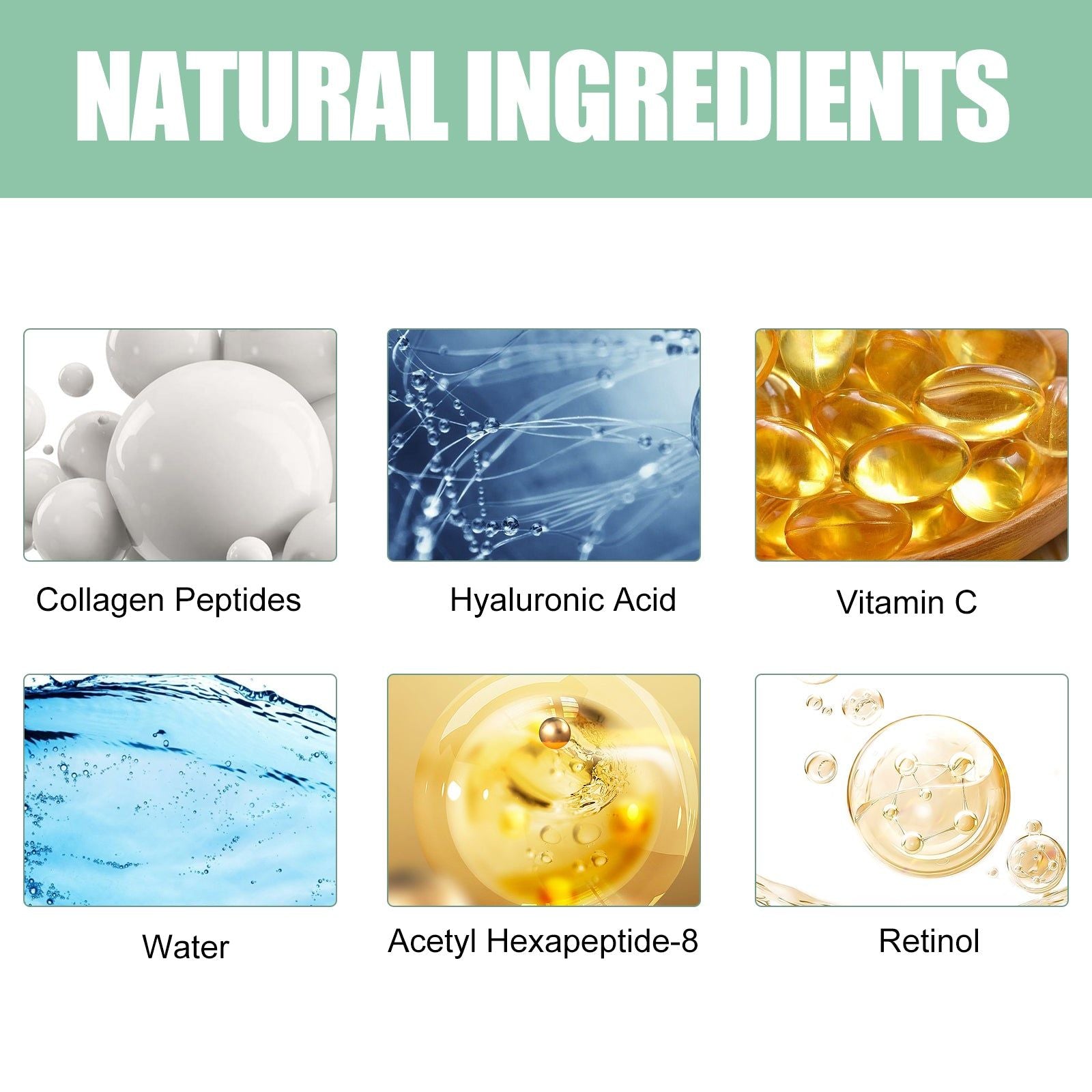 Anti-Aging Serum, Fade Fine Lines, Brightening, Moisturizing, Firming, Youthful Glow ,30ml