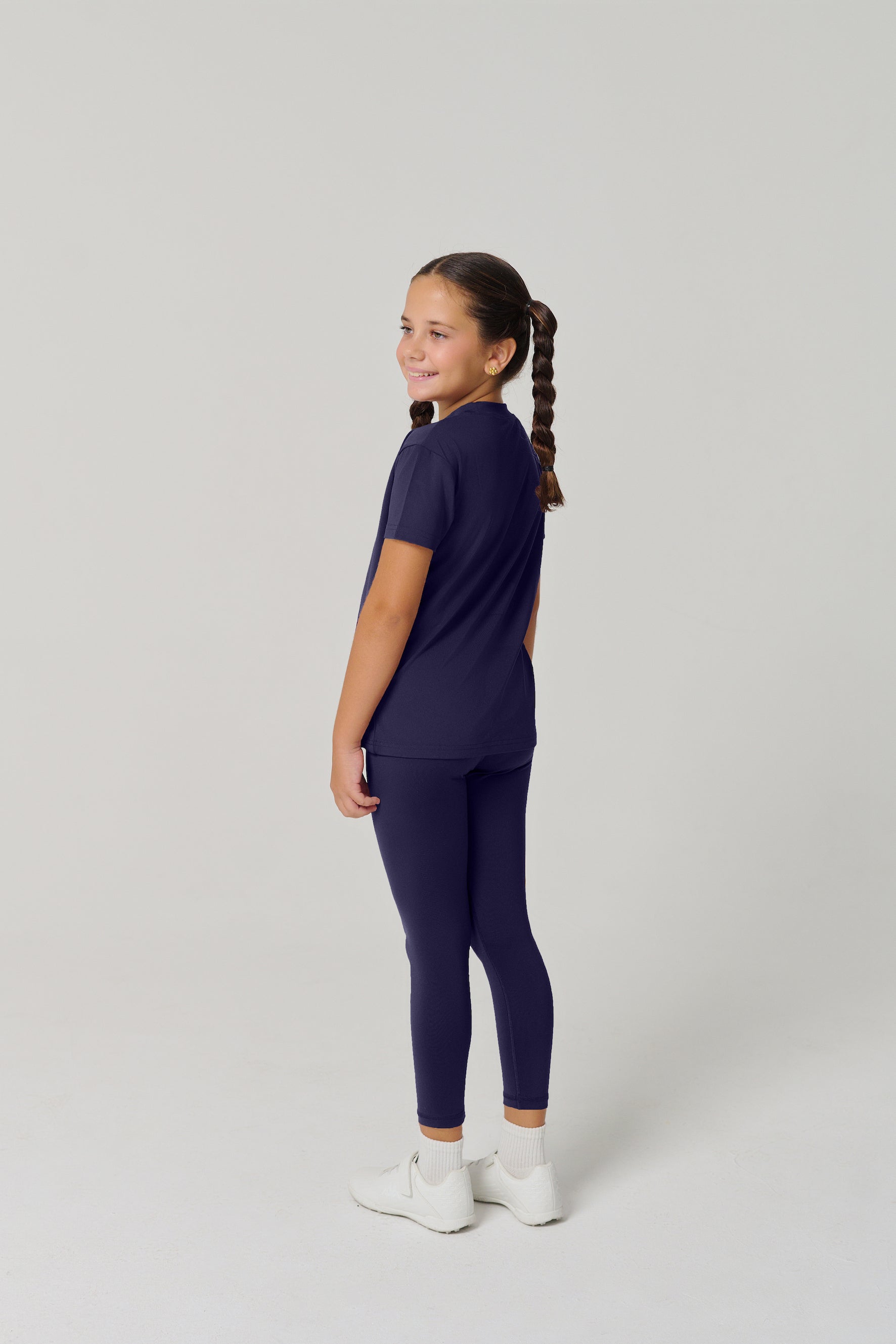 بنطال ضيق كلاسيكي للأطفال من ماركة MULU - أزرق داكن