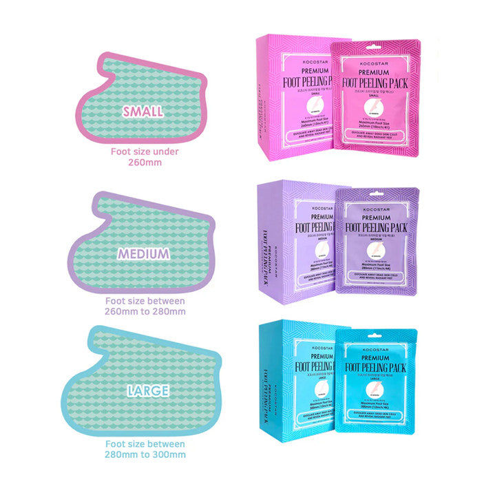 Kocostar Premium Foot Peeling Pack Small 32ML 1's
