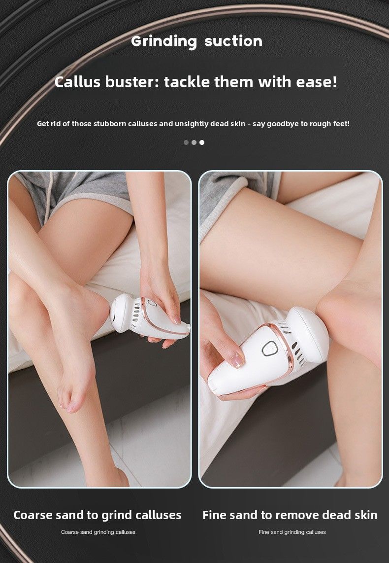 Rechargeable Electric Foot Callus Remover for Smooth Feet