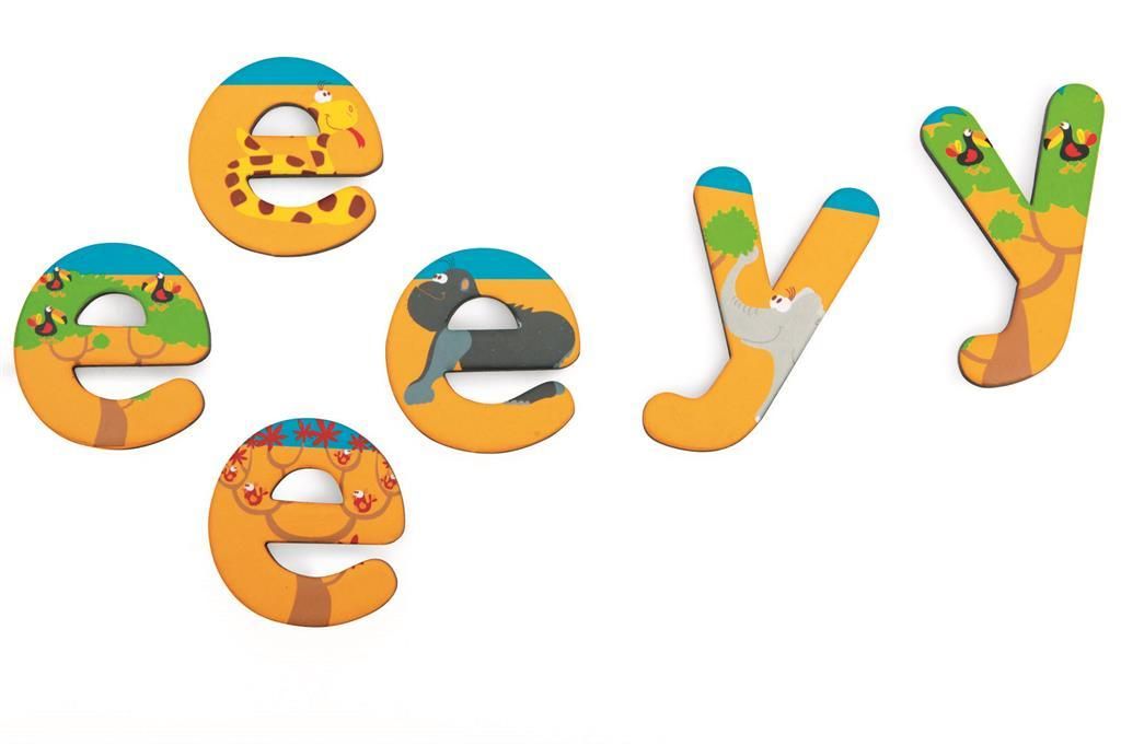 Magnetic ABC Safari 60 Lettters