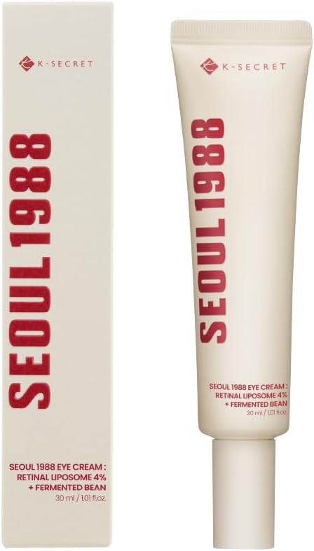 K-SECRET SEOUL 1988 Eye Cream : Retinal Liposome 4% + Fermented Bean 30ml