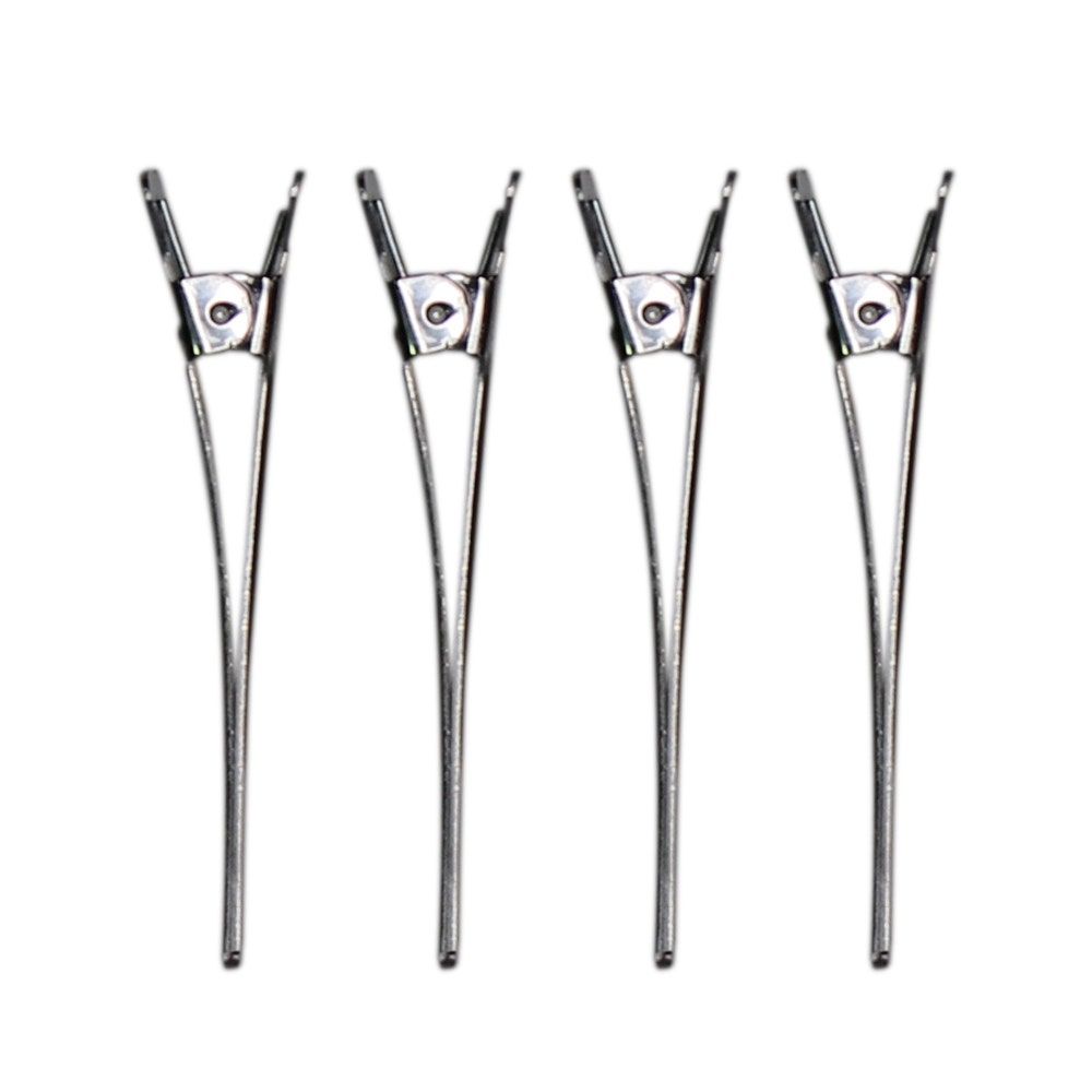 Locatelli Hair Clip Alum W/Spring 24pcs X 6 Strips, 400pc