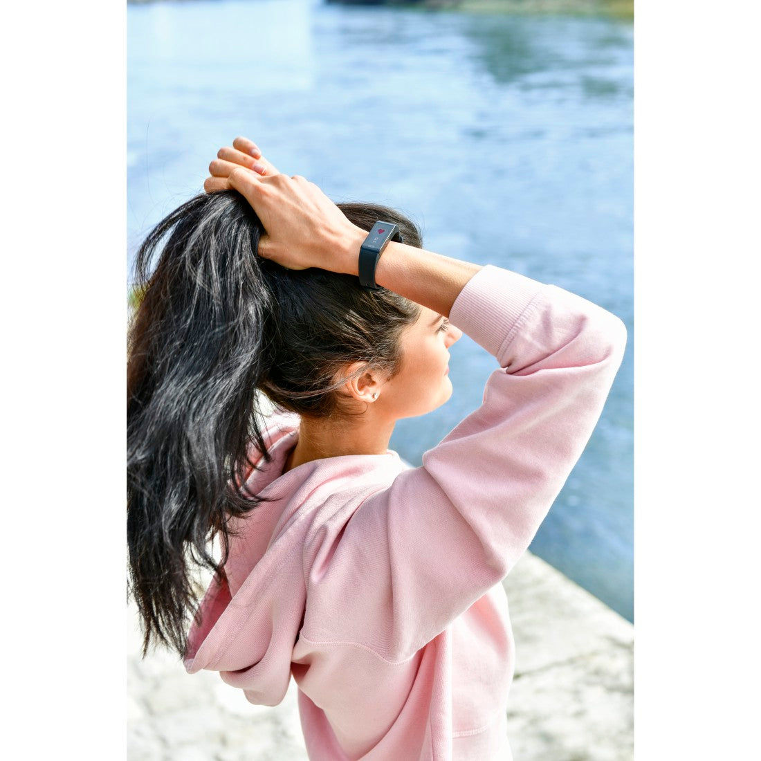 HAMA 178601"Fit Track 3900" Fitness Tracker, Pulse Meter, Calories, Sleep Analysis