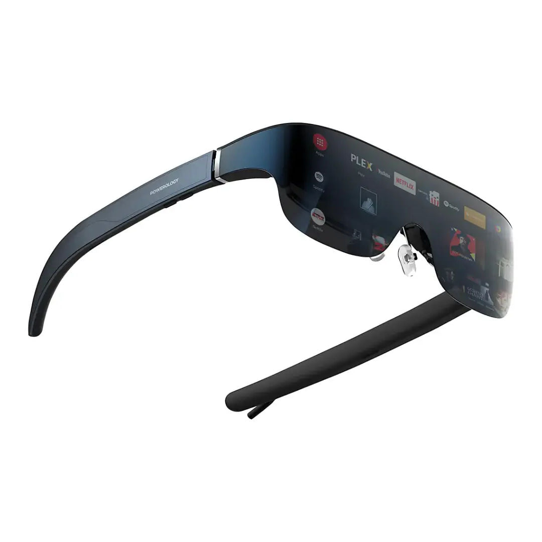 Powerology 2/3D Ultra AR Movie Glass 1080P 120", Blue