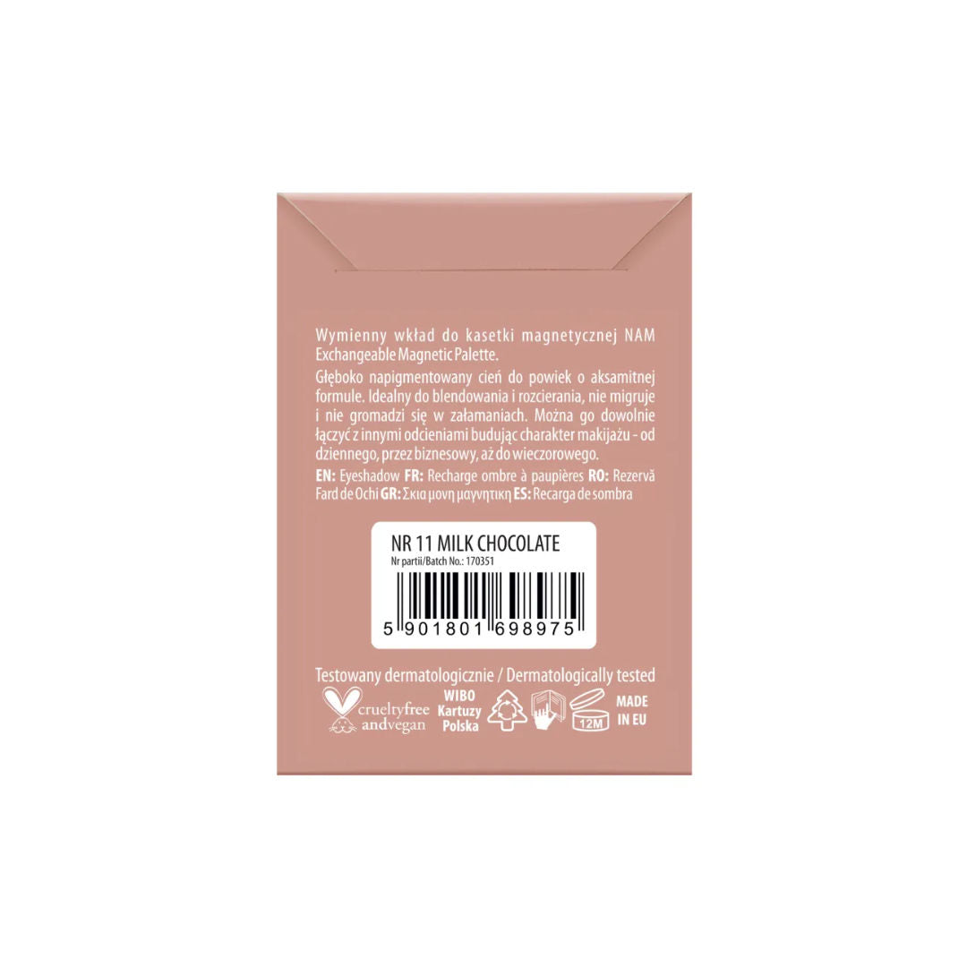 NAM Matte Eyeshadow, Ultra Blendable, Vegan Pressed Powder