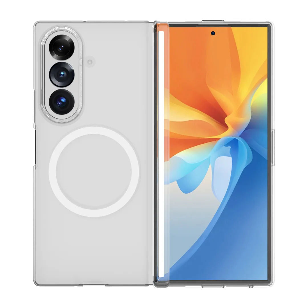 Blupebble Samsung Galaxy Fold 8 Ultra Hybrid Mag Case, Clear