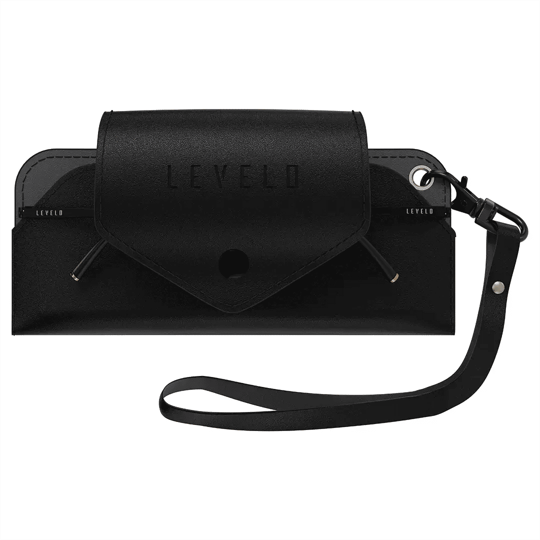 Levelo Floro UV Guard Sunglasses With Pouch, Black