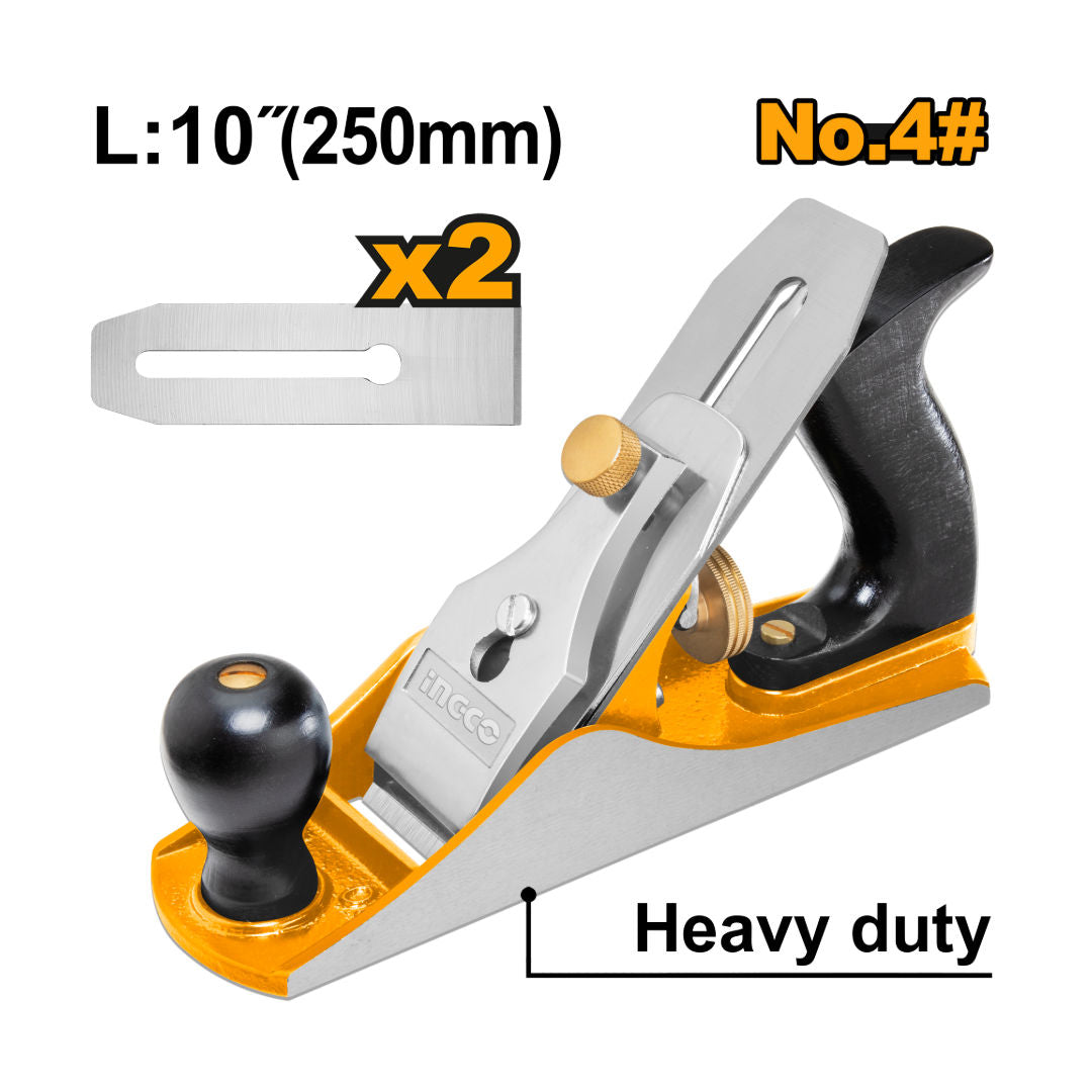 INGCO Bench Planer No.4,  250mm Cast-Iron Body