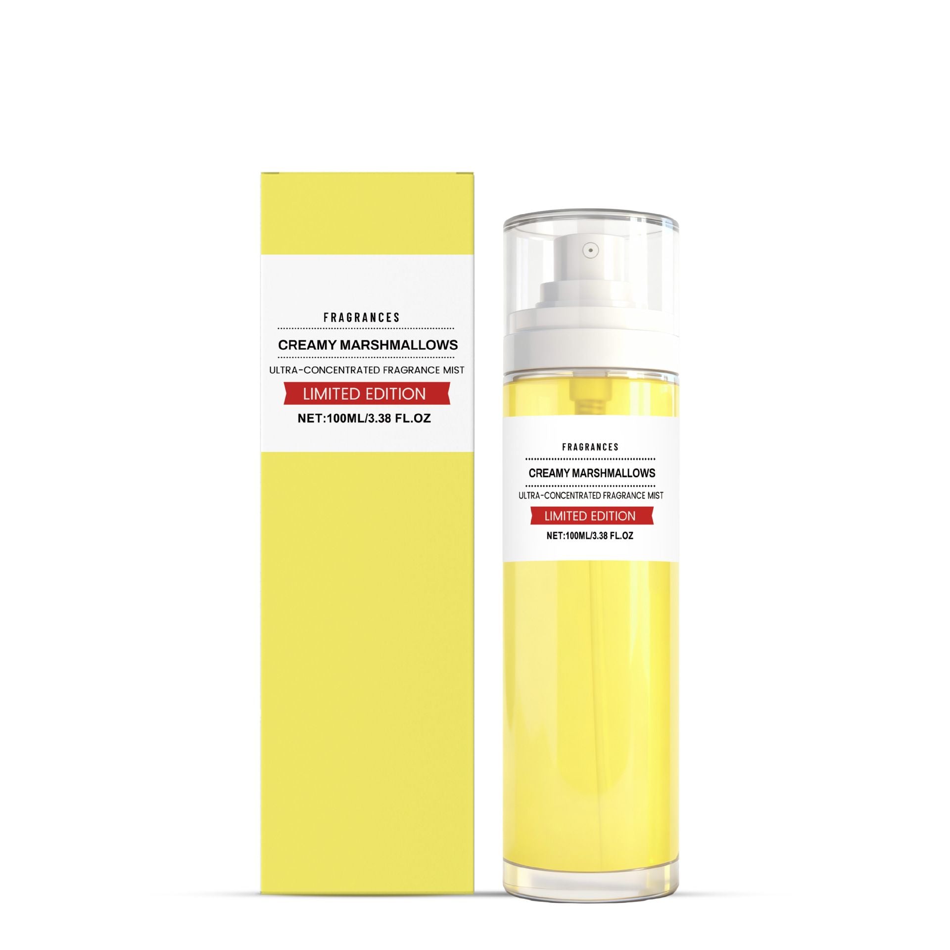 100ml Marshmallow Vanilla Body Mist with Sweet and Long Lasting