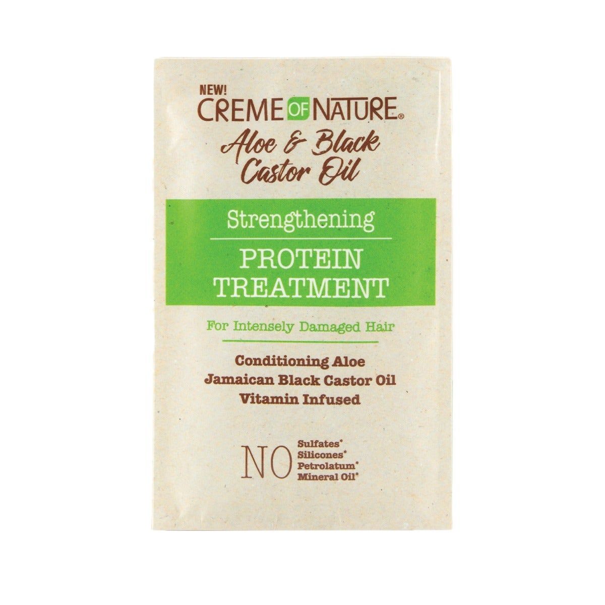 Creme Of Nature Aloe & Black Castor Oil Protein Treatment, 1.5Oz