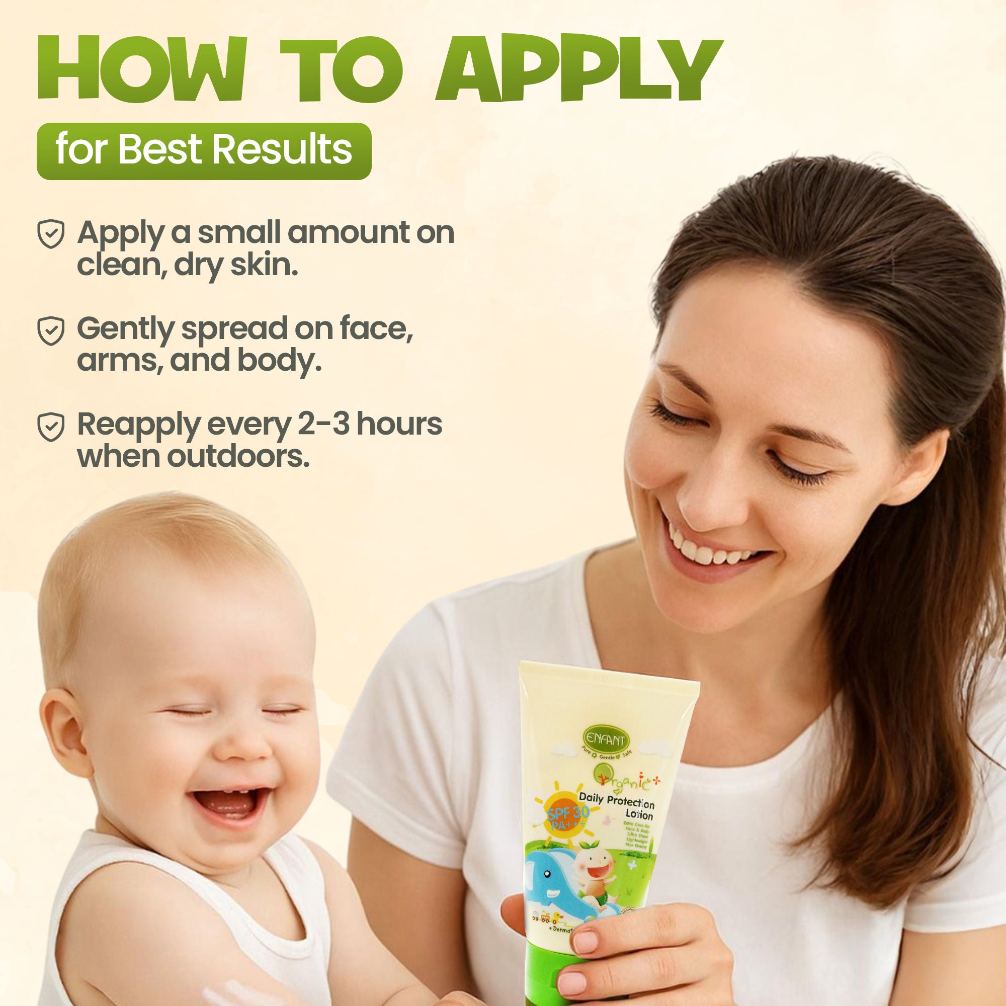 ENFANT Organic Plus Daily Protection Lotion 100 ML