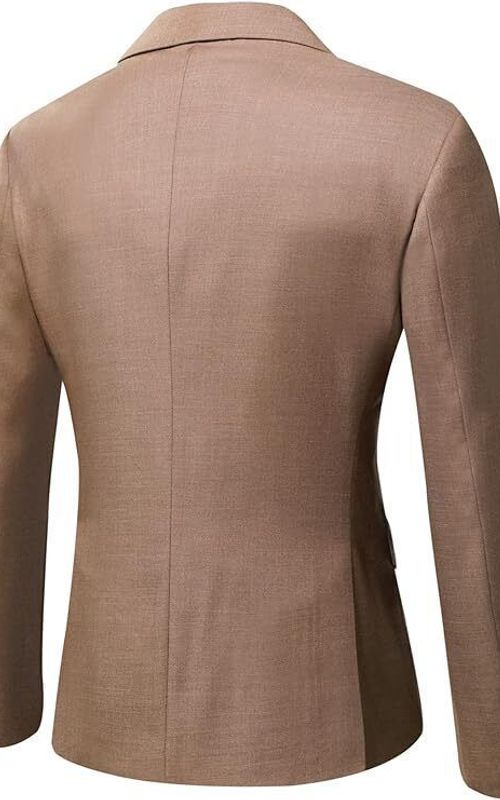 Brown Coat Pant Vest Tuxedo, Elegant Formal Attire for Weddings, Ideal Gift