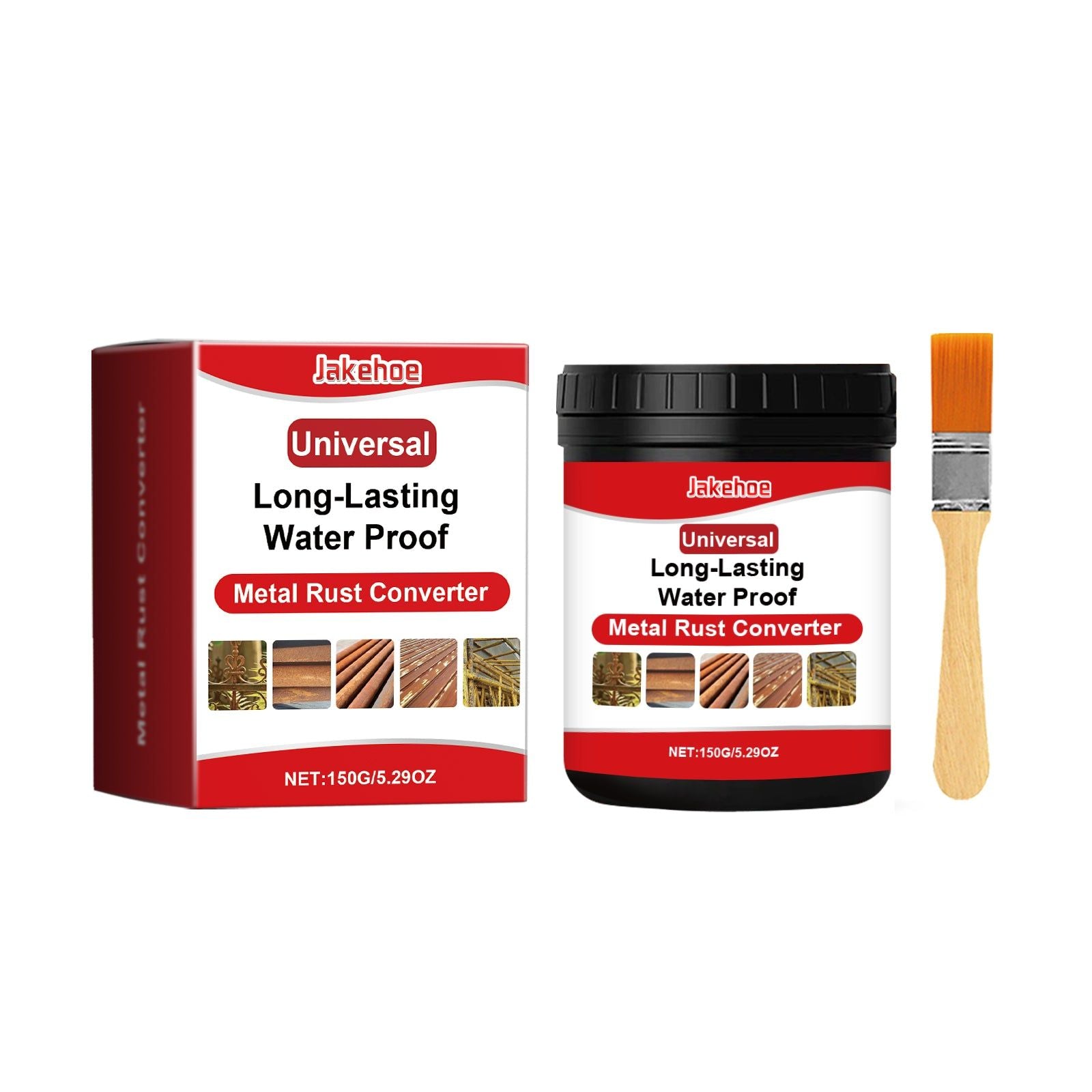Rust Bright Metal Converter, Rust Removal & Protection, Easy DIY Anti-Corrosive Coating ,1set