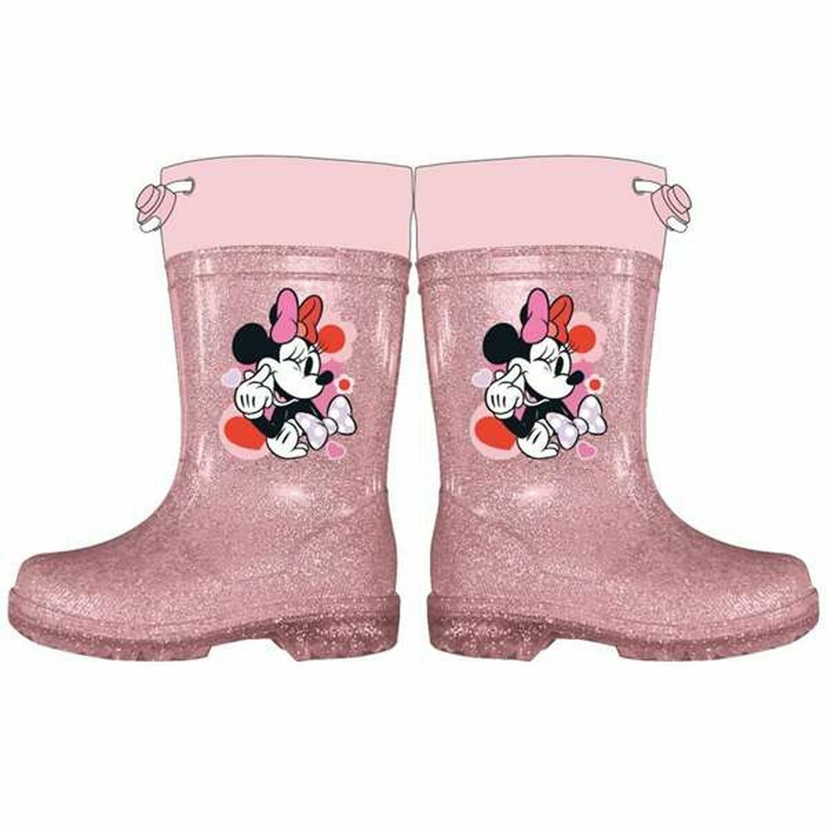 Children's Water Boots Minnie Mouse Pink