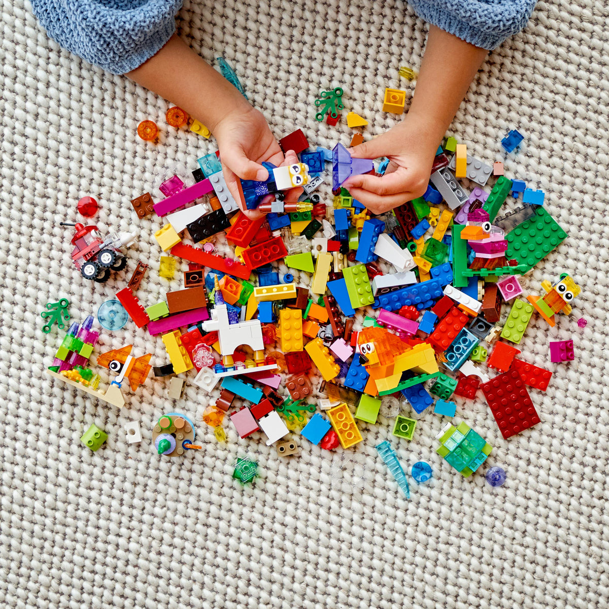 LEGO Classic-Creative Transparent Bricks