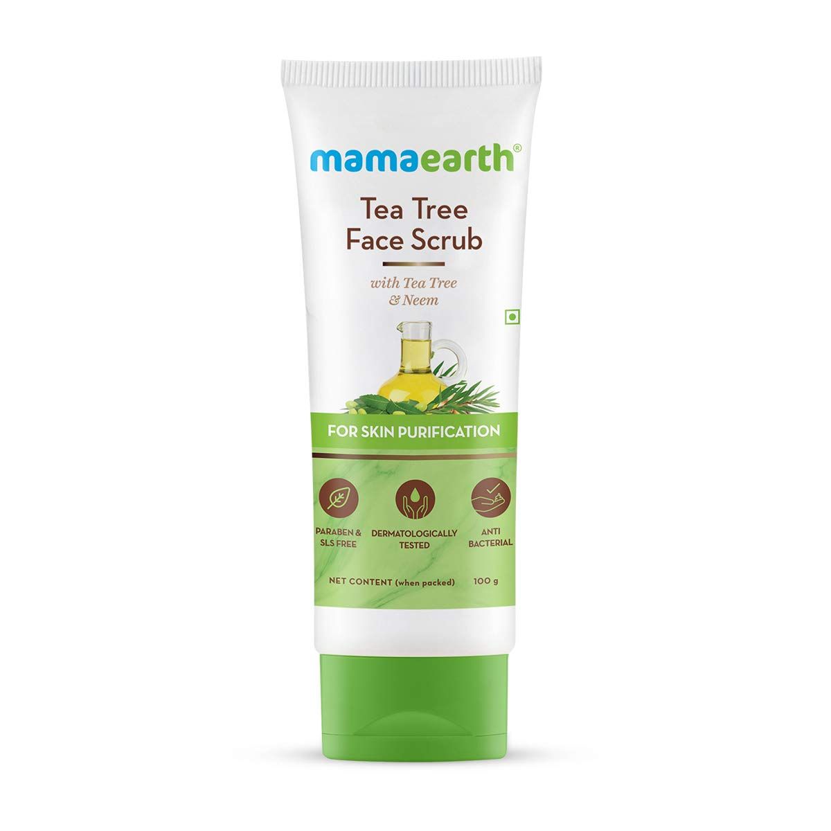 Mamaearth-Tea Tree Face Scrub,100G
