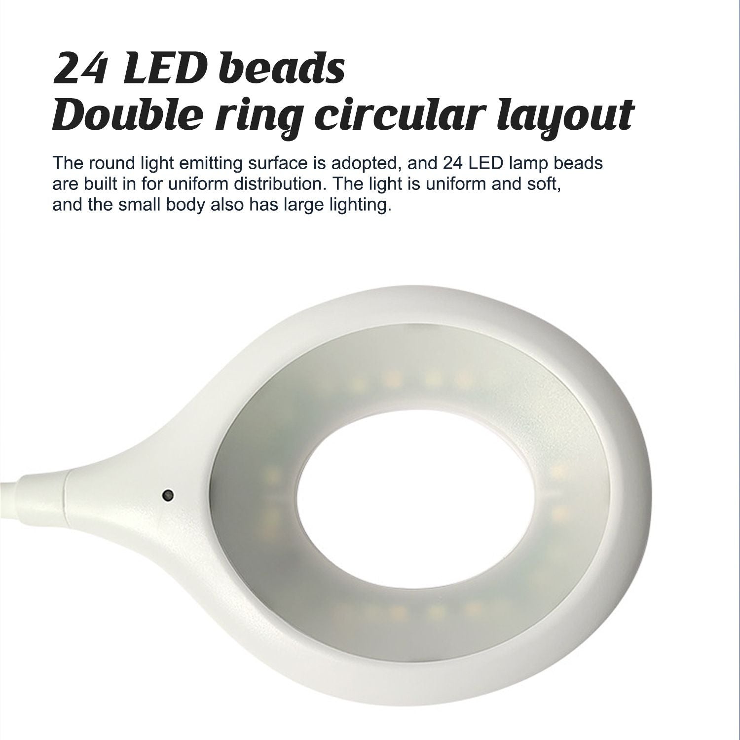 LED Reading Lamp Voice Control USB Light Smart Night Light For Bedroom