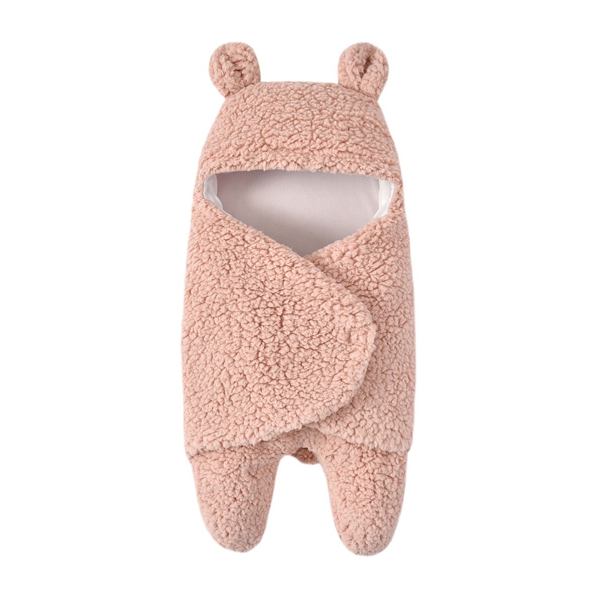 Newborn Baby Sleeping Bag Baby Fleece Blanket Winter Warm Swaddle Wrap Sleeping Sack