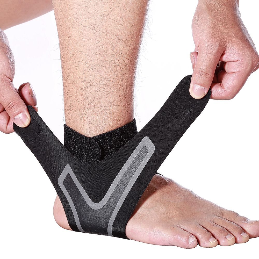 2pcs Sports Compression Ankle Sleeve Foot Ankle Protector Anti Sprain Support Brace