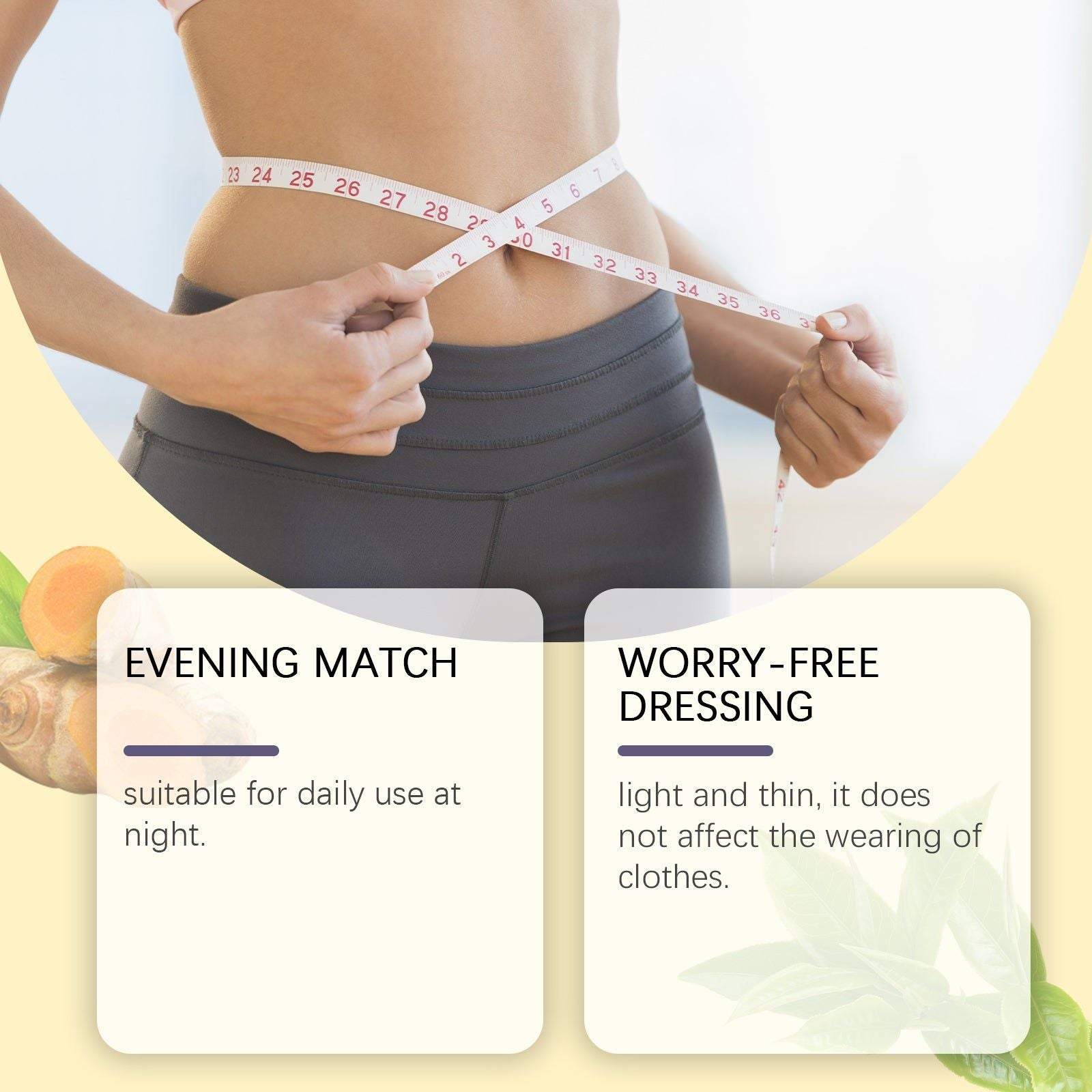 Body Care Patch, Daily Firming, Slimming, Skin Tightening, Lazy Person Friendly ,4pcs