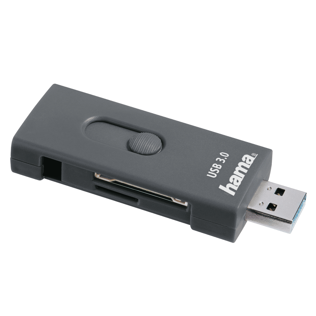 HAMA 135753 USB 3.1 SD/MIC.SD CARD READER GREY
