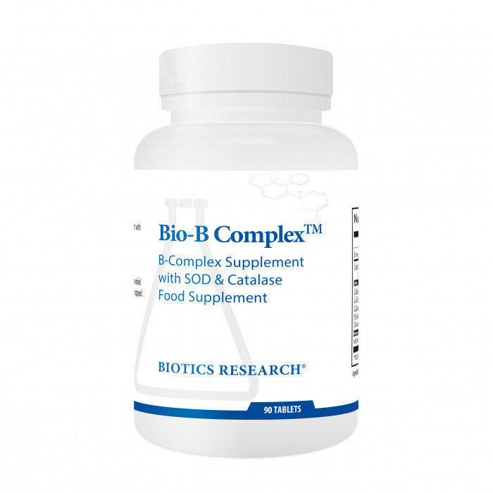 مركب BioB من Biotics Research (مركب فيتامين ب مع الصوديوم والكاتالاز) 90 حبة