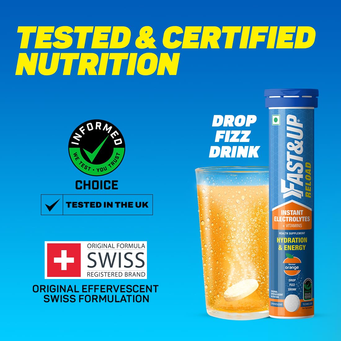 Fast & Up Reload برتقال