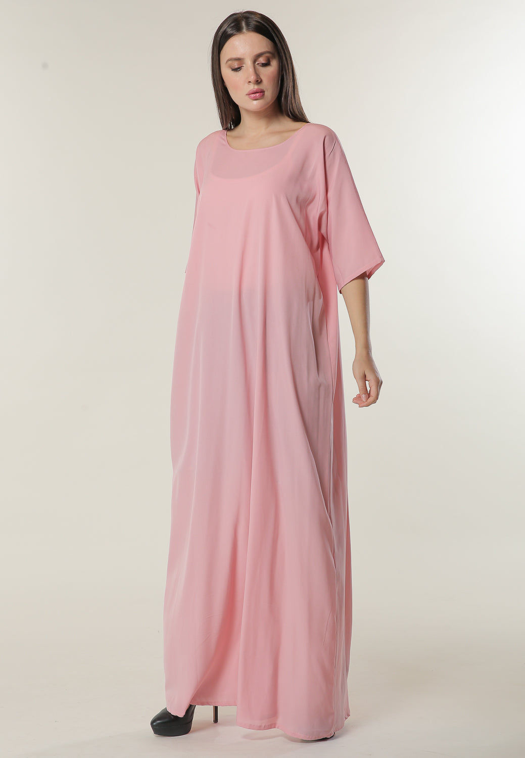 MOiSTREET Pink Under Abaya