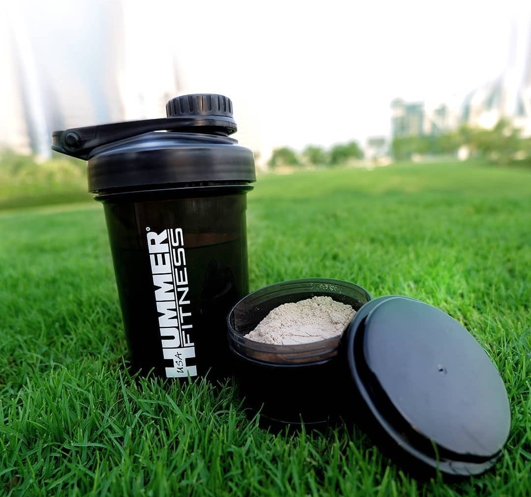 HMR USA Fitness Hailstorm Shaker Bottle HSB-01 Black