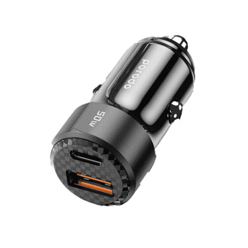 Porodo 50W Dual Port C/C + Braided C to C