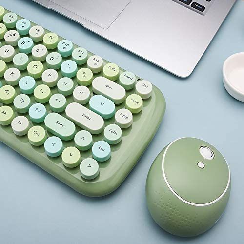 Mofii Wireless Mini Candy Keyboard Mouse Combo Set Mix Color 2.4G