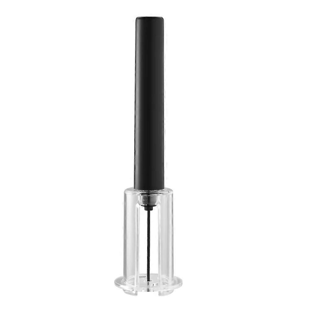 Portable Stainless Steel Air Pump Wine Opener Air Pressure Corkscrew Pin Quick Remover Cork Barware Wine Tools Black(Black)