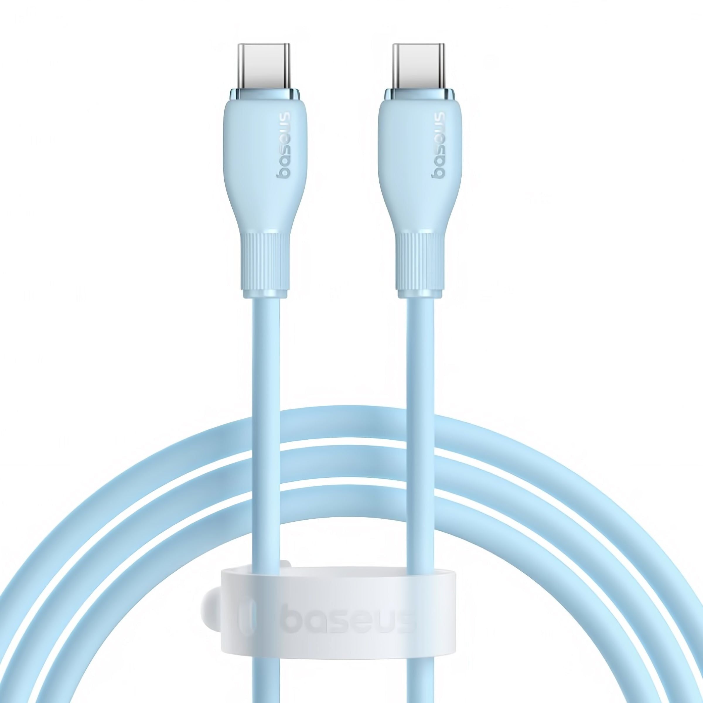 Baseus Pudding Series Fast Charging Cable Type-C to Type-C 100W, 1.2M