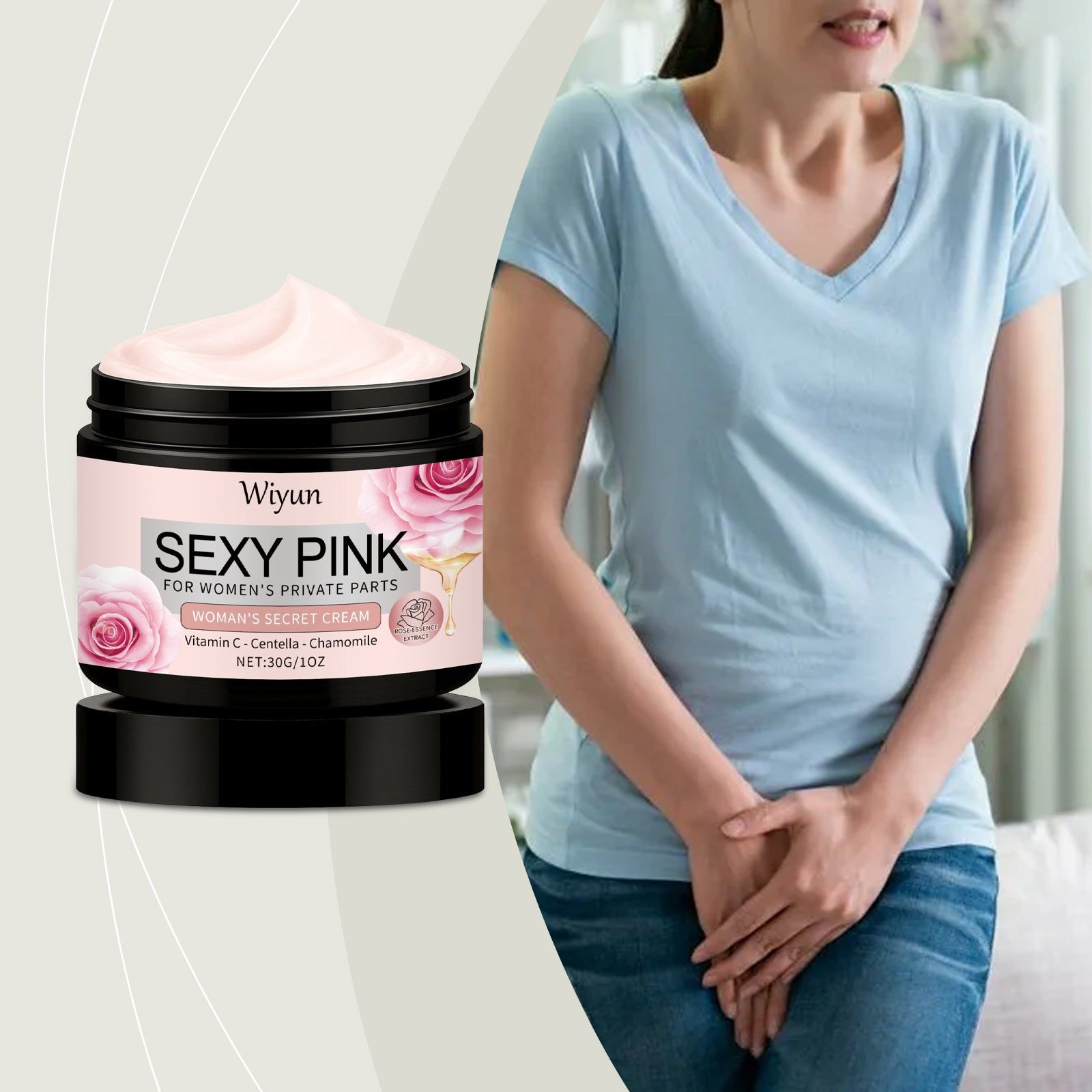 Body Care Moisturizing Cream, Hydrates, Softens, Brightens, Non-Sticky, Skin Glow ,30g